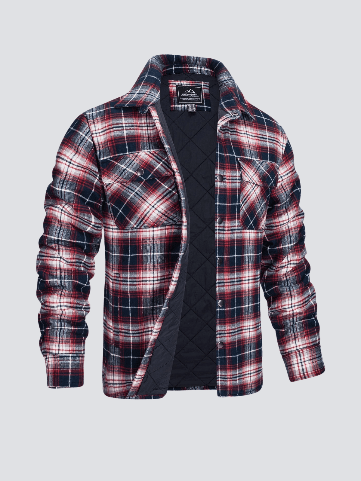 Norvielle Herren Flanelljacke Stilvoll