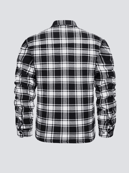 Norvielle Herren Flanelljacke Stilvoll