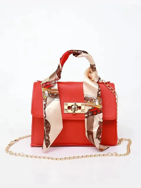 Damen Handtasche Schal-Detail
