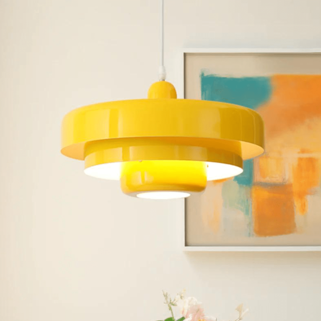 Alumea Minimalistische Pendelleuchte Macaron Nordisch Weiß