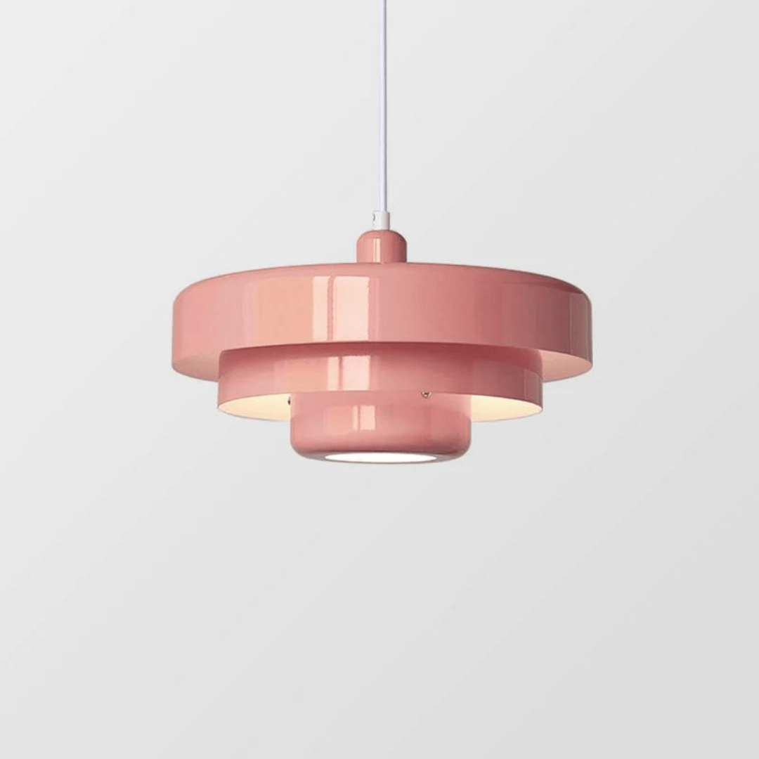 Alumea Minimalistische Pendelleuchte Macaron Nordisch Weiß