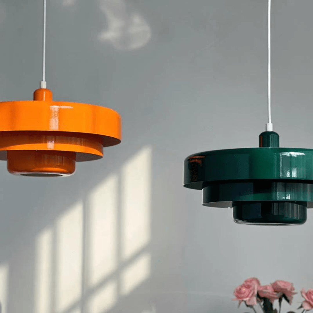 Alumea Minimalistische Pendelleuchte Macaron Nordisch Weiß