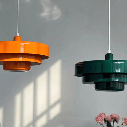 Alumea Minimalistische Pendelleuchte Macaron Nordisch Weiß