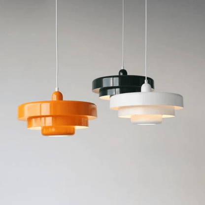 Alumea Minimalistische Pendelleuchte Macaron Nordisch Weiß