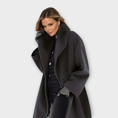 Damen Oversized Wintermantel Modern