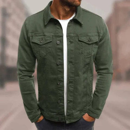 Norvielle Herren Denimjacke Trendig