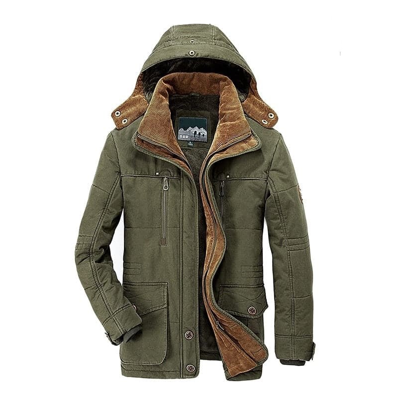 Herren Winterjacke Archer Woll gefüttert