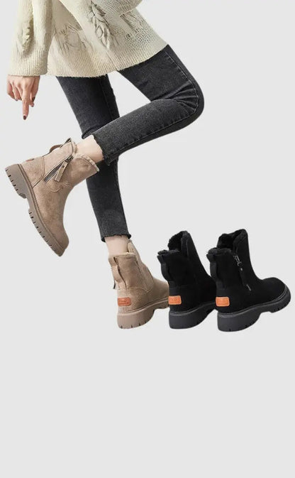 Damen Plüschlaarzen Velvet Weich