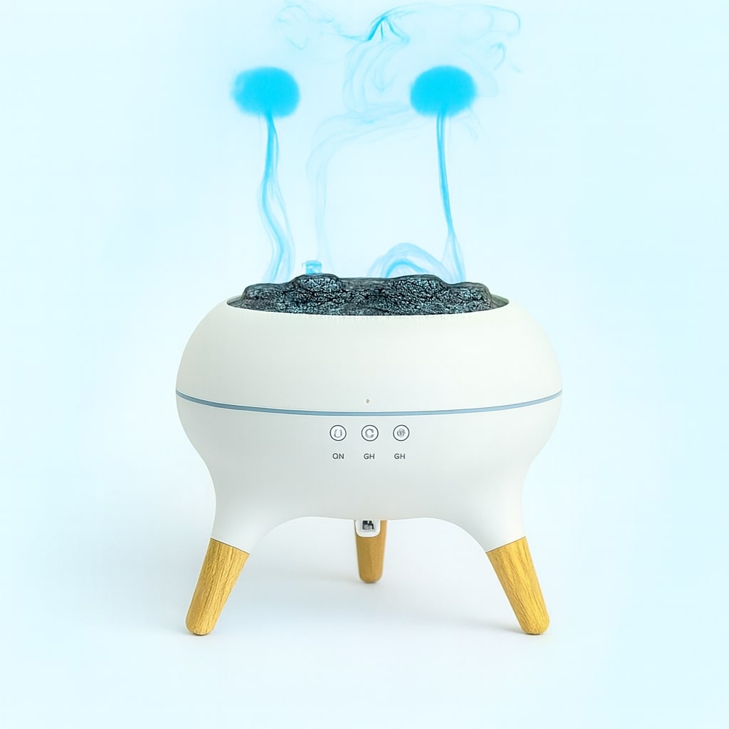 Luftbefeuchter Aroma Diffusor LED-Licht Timer - Norvielle