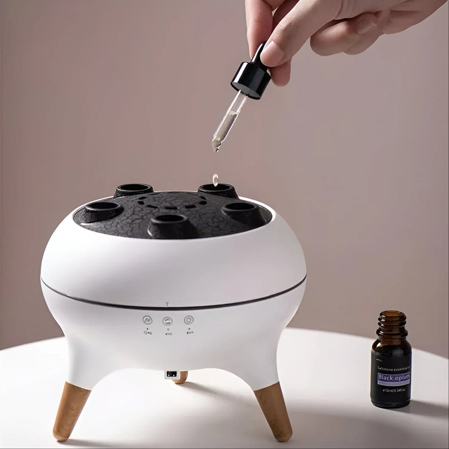 Luftbefeuchter Aroma Diffusor LED-Licht Timer