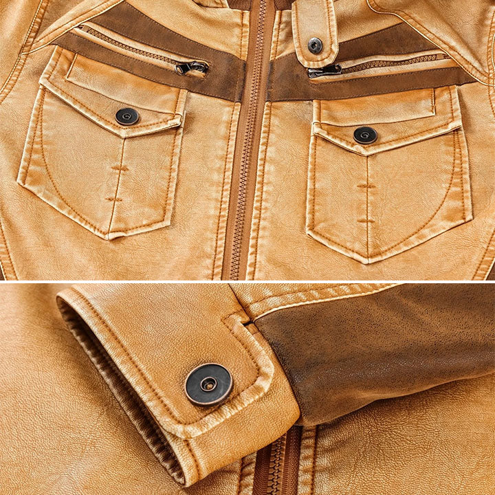 Herren Lederjacke Titan