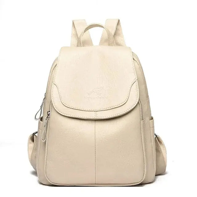 Leder Rucksack Anti-Diebstahl Sicherheitsrucksack