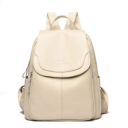 Leder Rucksack Anti-Diebstahl Sicherheitsrucksack