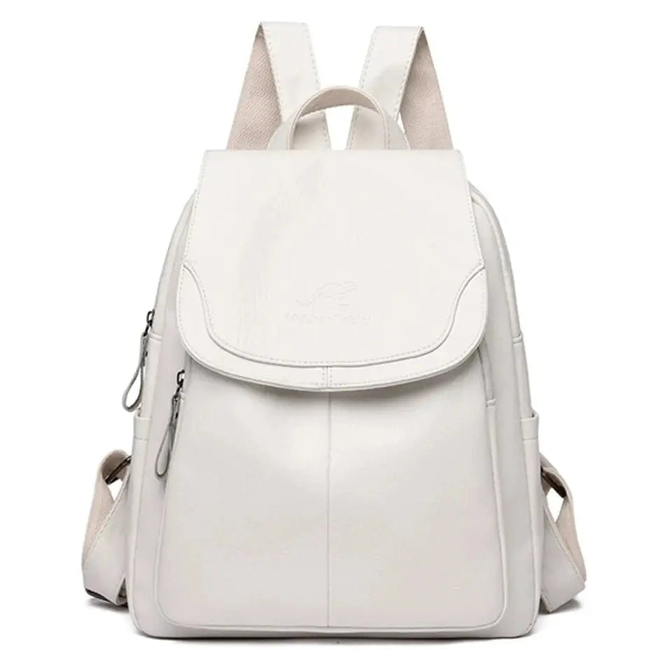 Leder Rucksack Anti-Diebstahl Sicherheitsrucksack