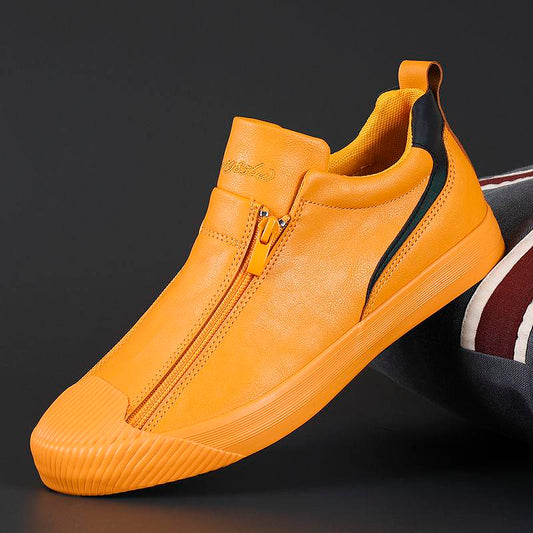 Norvielle Herren Schuhe Elegant Leder Schwarz - Norvielle