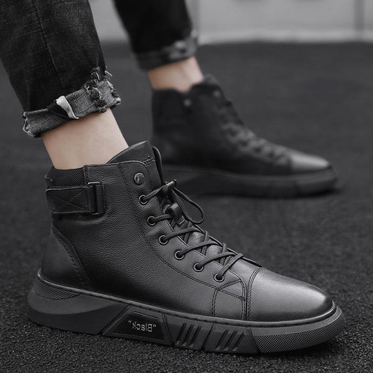 Norvielle Herrenschuhe Robust Schwarz - Norvielle
