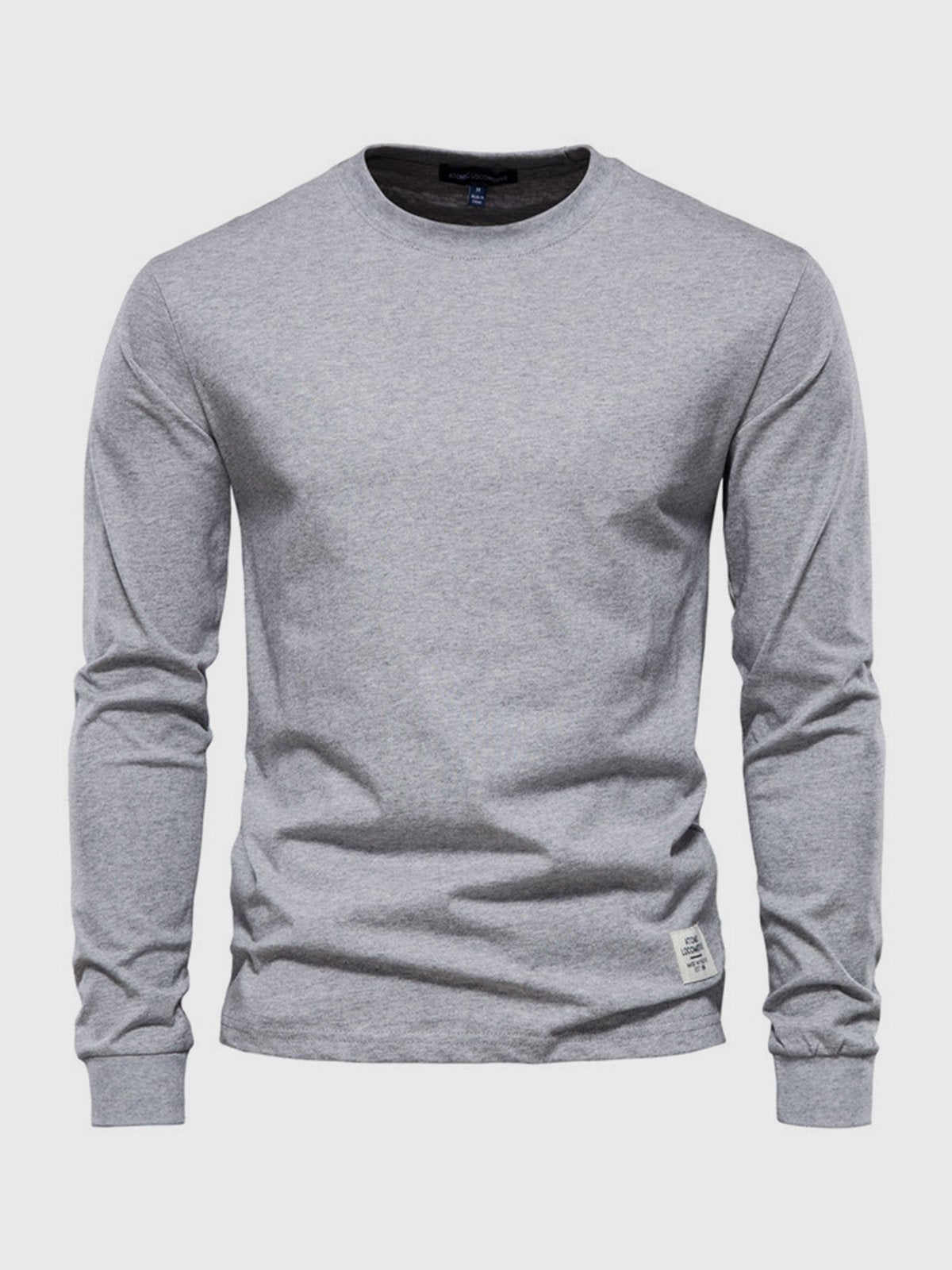 Russell Herren Sweatshirt Rundhals Baumwolle Klassisch