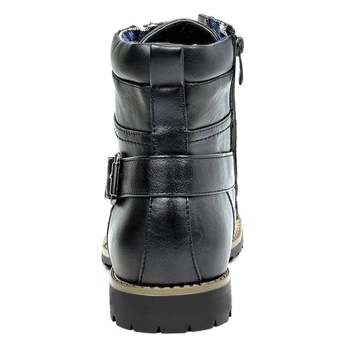 Norvielle Herren Motorradstiefel Leder