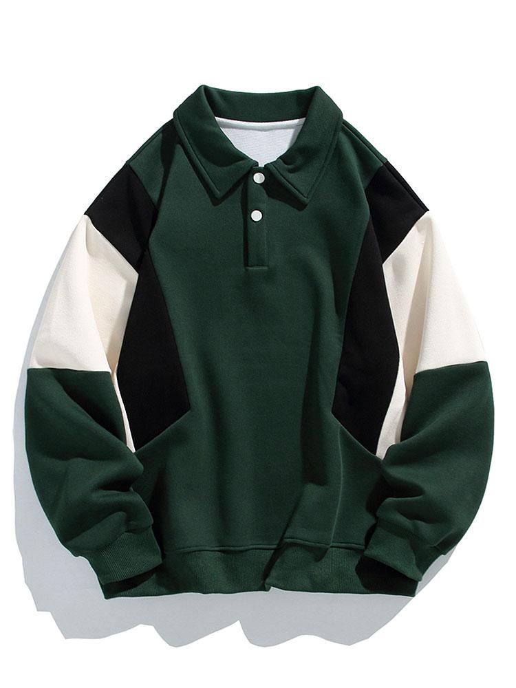 Herren Klassische Polopullover Baumwolle