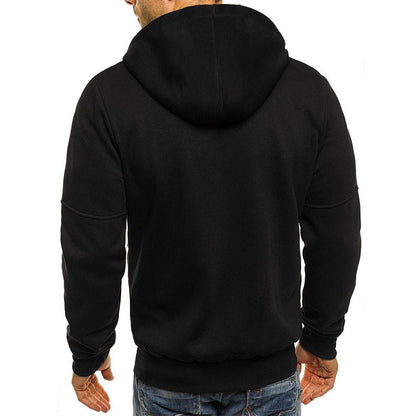 Kapuzen-Sweatshirt Mit Reißverschluss Sportlich