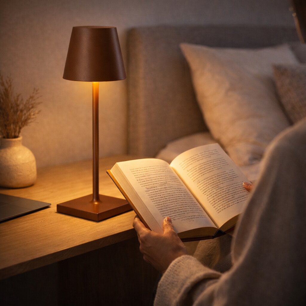 Wiederaufladbare Tischleuchte Kabellampe Tischlicht