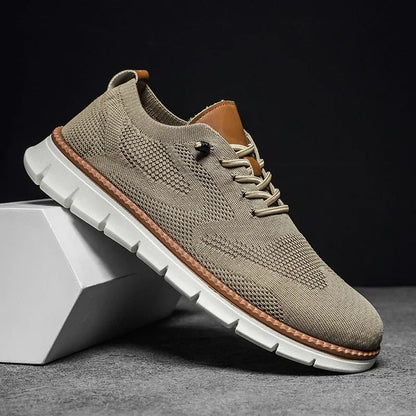 Herren Schuhe Atmungsaktives Leder Schwarz - Norvielle