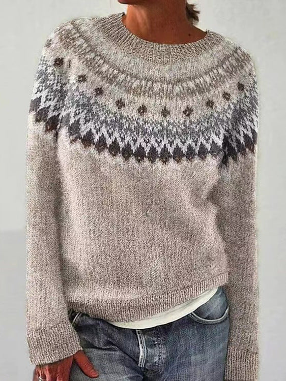 Petra Damen Cashmere Pullover Weich Beige