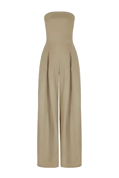 Norvielle Damen Off-Shoulder-Overall Elegant