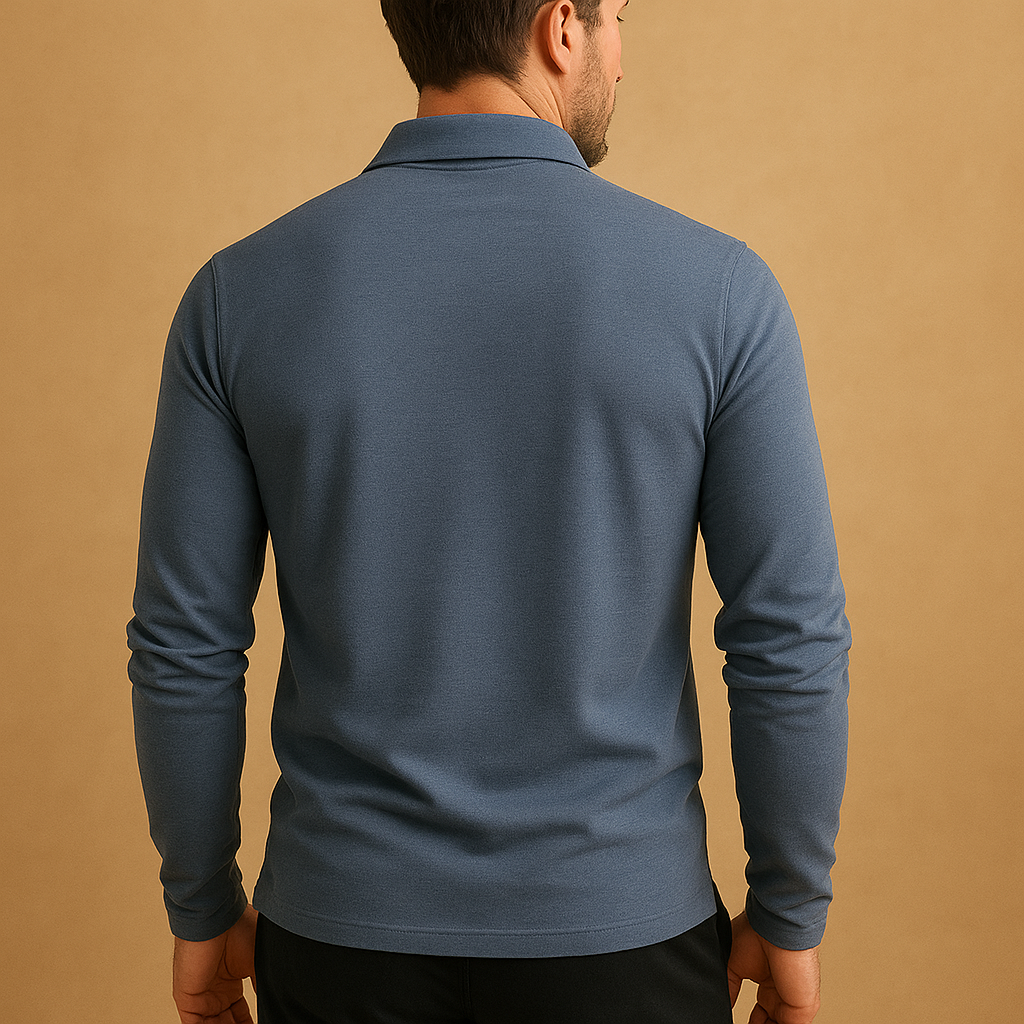 Herren Poloshirt Klassischer Schnitt Kurzärmelig Weiß