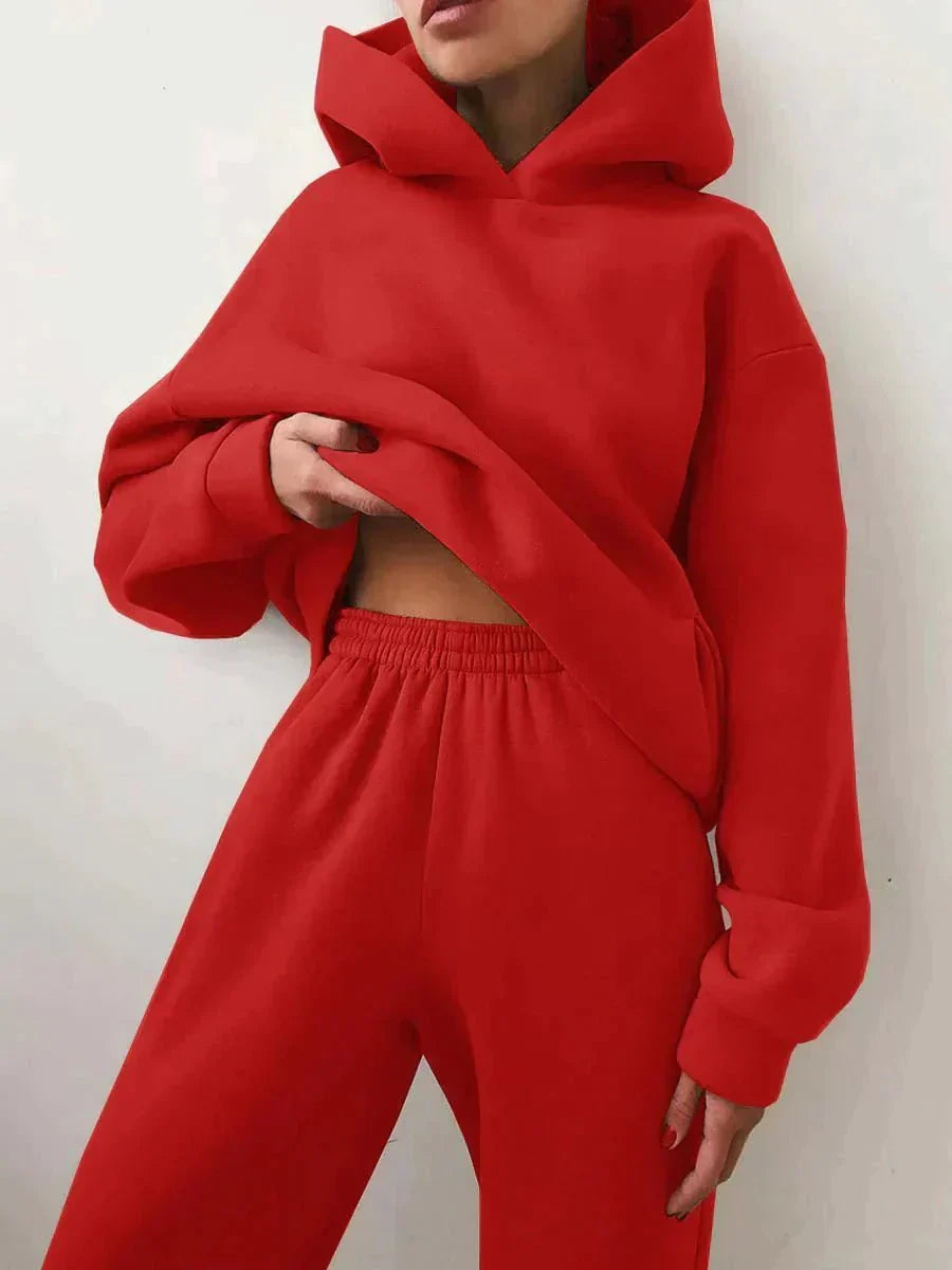 Norvielle Damen Jogginganzug Bequem