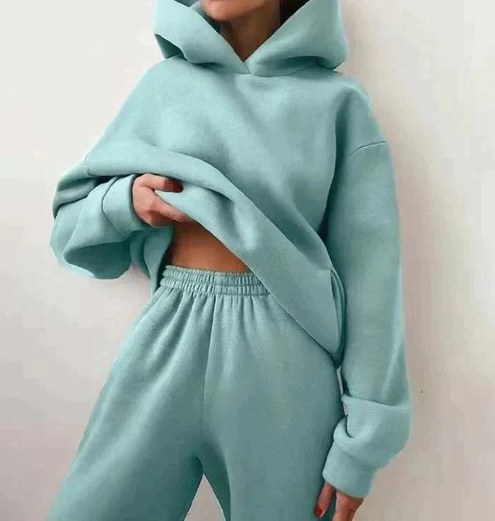 Norvielle Damen Jogginganzug Bequem
