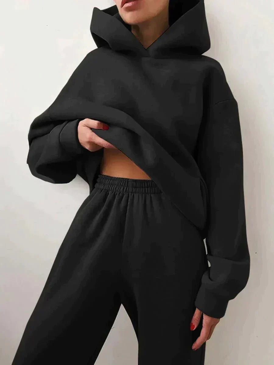 Norvielle Damen Jogginganzug Bequem