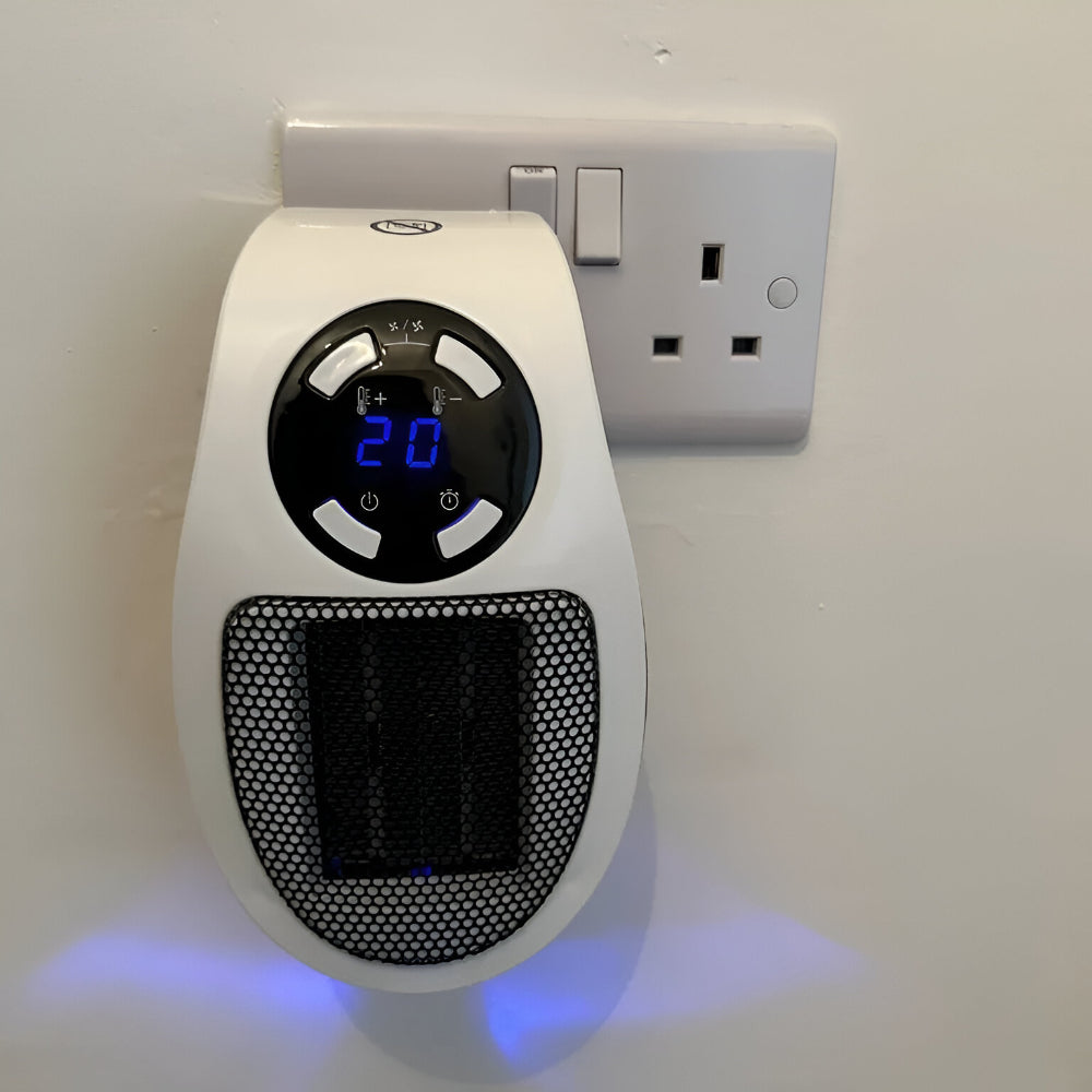 Keramik Heizer Steckdosenheizer Leise Mini 400W