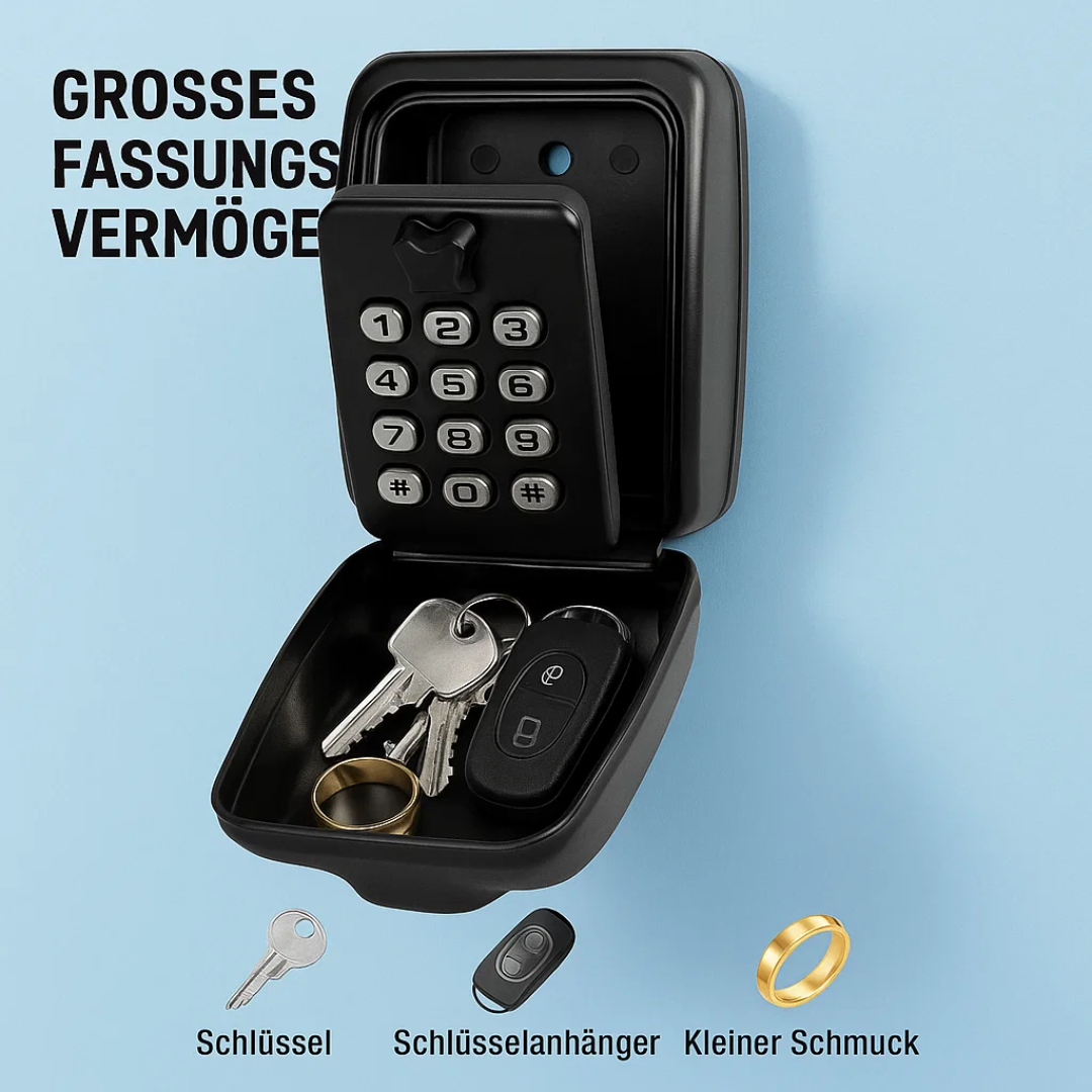 Wetterfester Schlüsselsafe Edelstahl