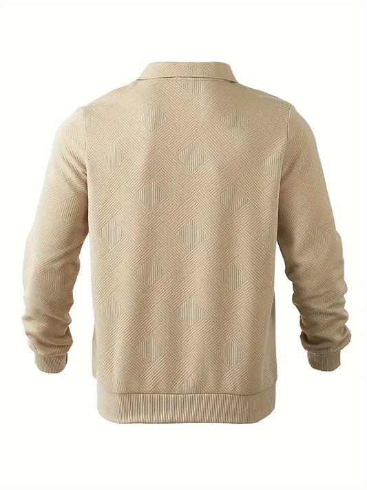 Herren 1/4-Zip-Pullover Stilvoll Norvielle - Norvielle