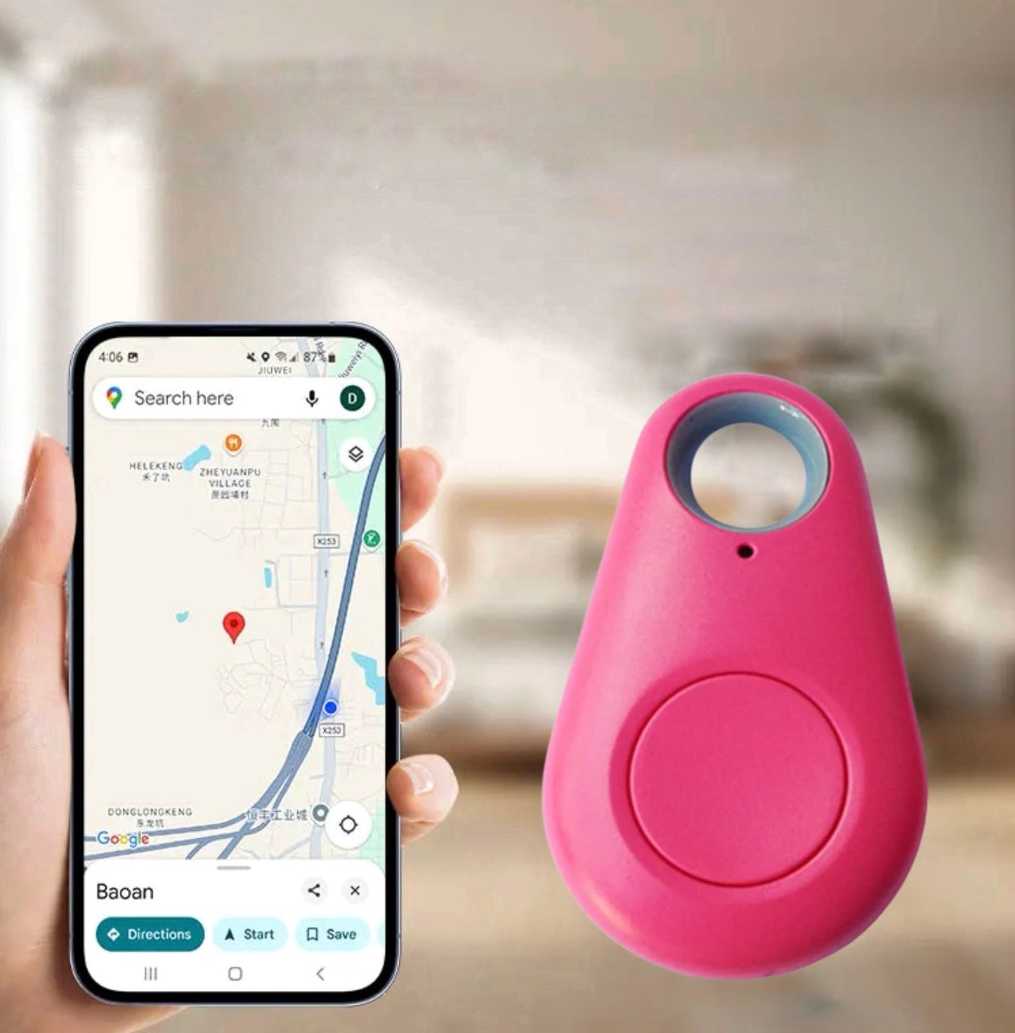 Kinder GPS Tracker Echtzeit Ortung SOS Funktion
