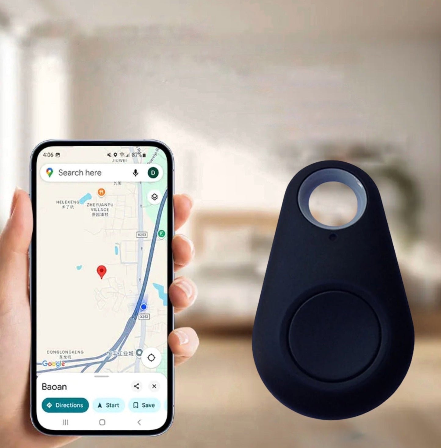 Kinder GPS Tracker Echtzeit Ortung SOS Funktion - Norvielle