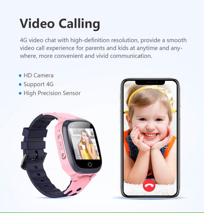 GPS-Smartwatch mit Videoanruf und Notruffunktion