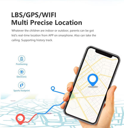GPS-Smartwatch mit Videoanruf und Notruffunktion
