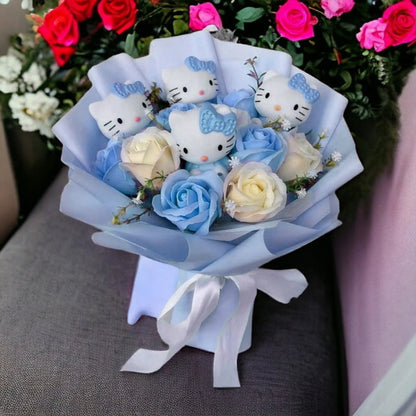 Hello Kitty Deko Blumenstrauß