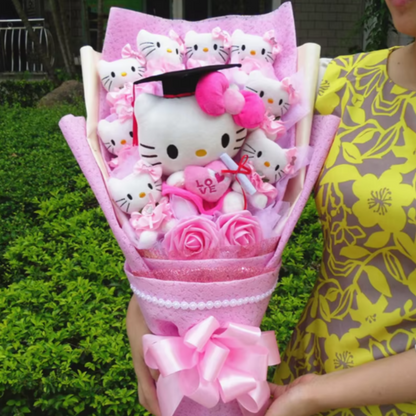Hello Kitty Deko Blumenstrauß