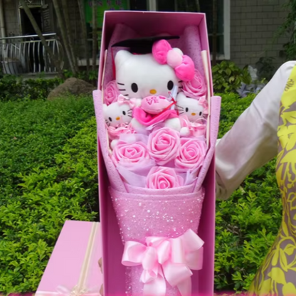 Hello Kitty Deko Blumenstrauß