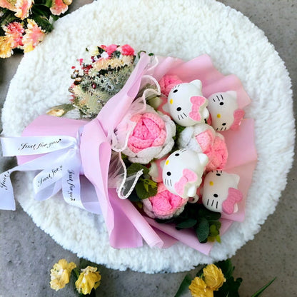 Hello Kitty Deko Blumenstrauß
