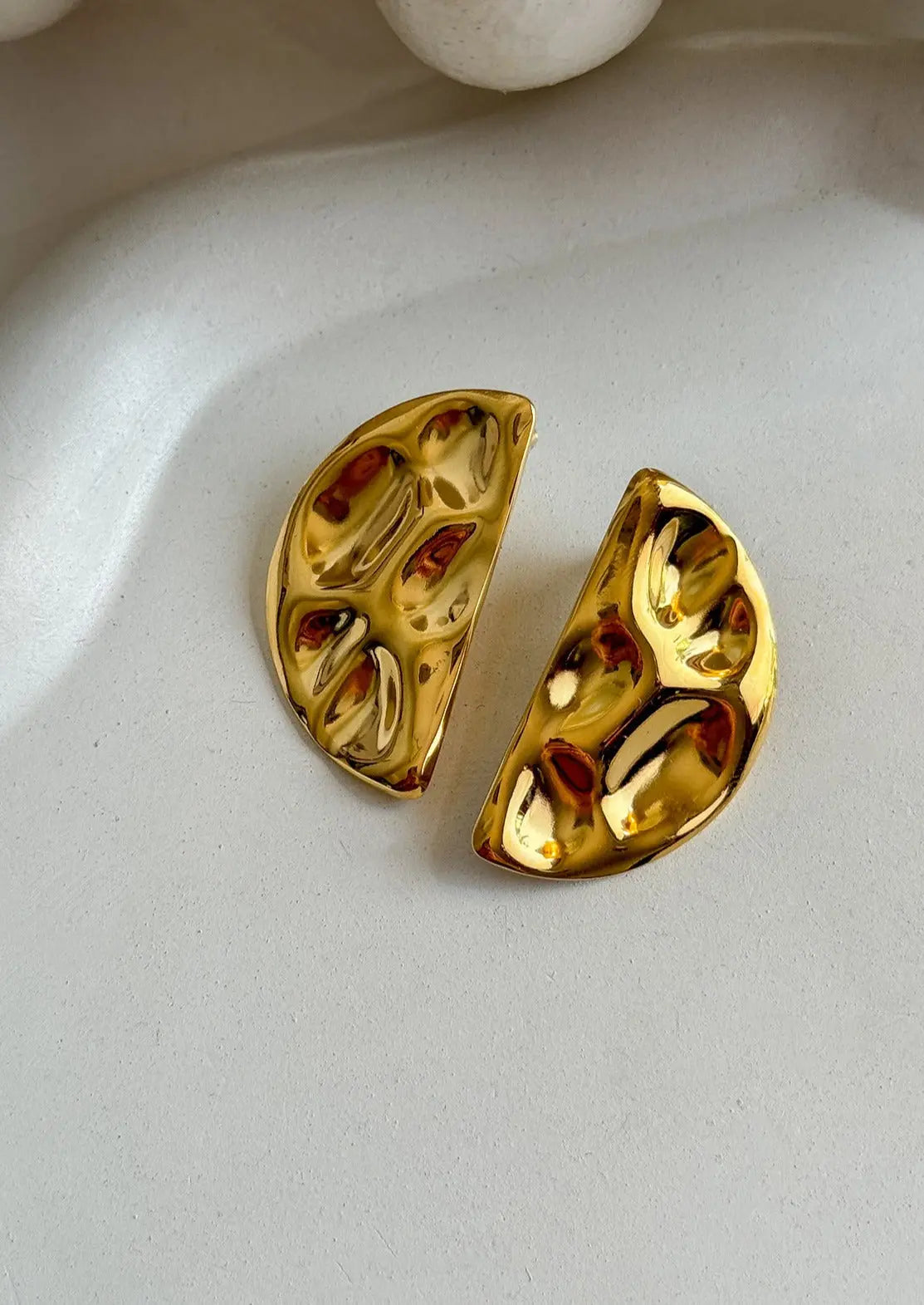 Elegante Damen Gold-Ohrringe - Norvielle