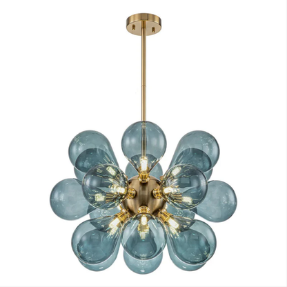 e Glas Pendelleuchte Cluster Leuchte
