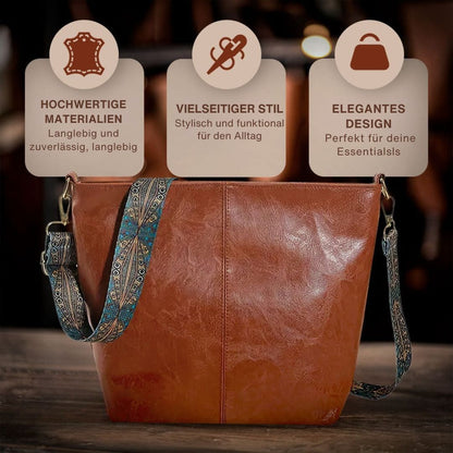Damen Elegante Handtasche Leder