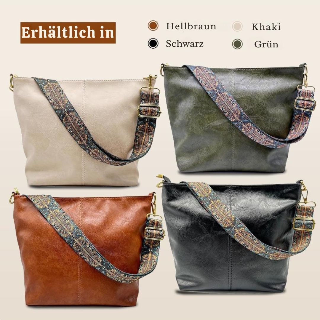 Damen Elegante Handtasche Leder