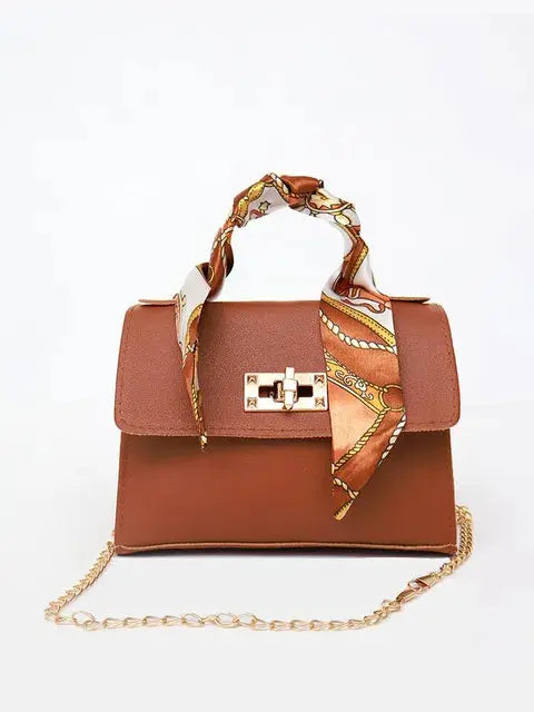 Damen Handtasche Schal-Detail