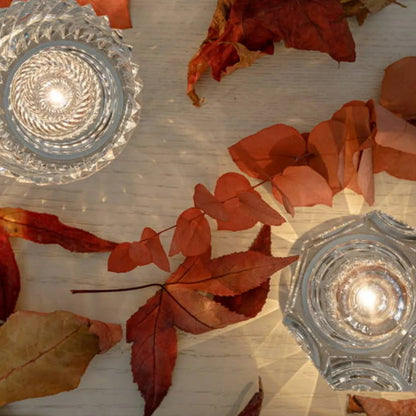 Kristall Tischlampe Diamantoptik 360° Licht Kabellos USB Aufladbar