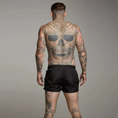 Männer Badeshorts Kurz Mit Tasche